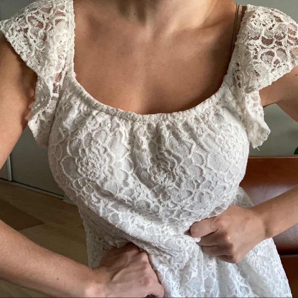 FREE PEOPLE Off The Shoulder Dress - Picture 3 of 5